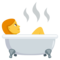 Person Taking Bath emoji on Emojione